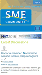 Mobile Screenshot of community.smenet.org